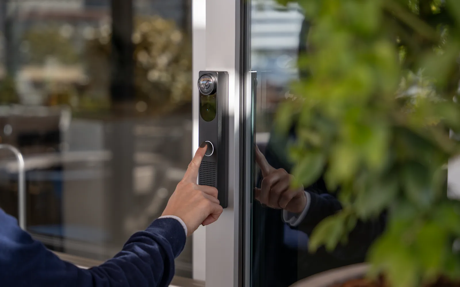 Video intercom for verified entry at a government building entrance