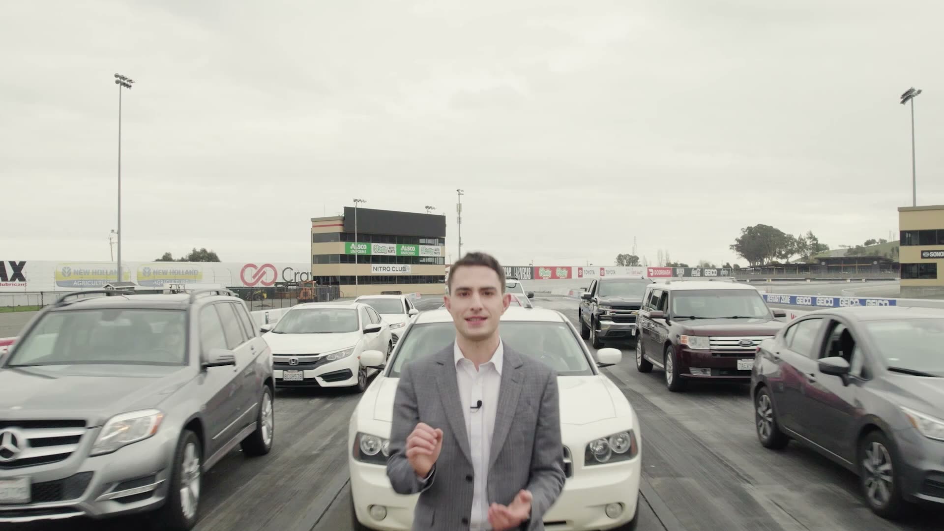 license plate recognition camera demo capturing vehicle plates for retail parking lot security