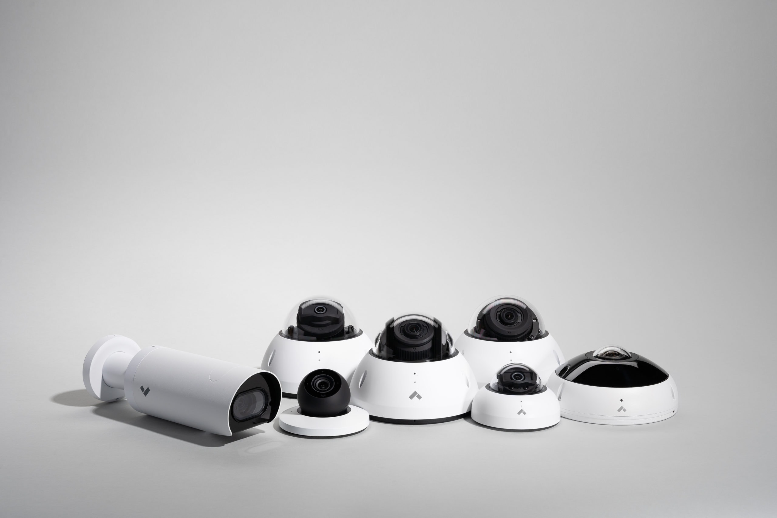 Verkada Camera Family - all cameras have facial recognition capabilities