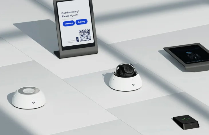 Verkada Security devices to monitor commercial building
