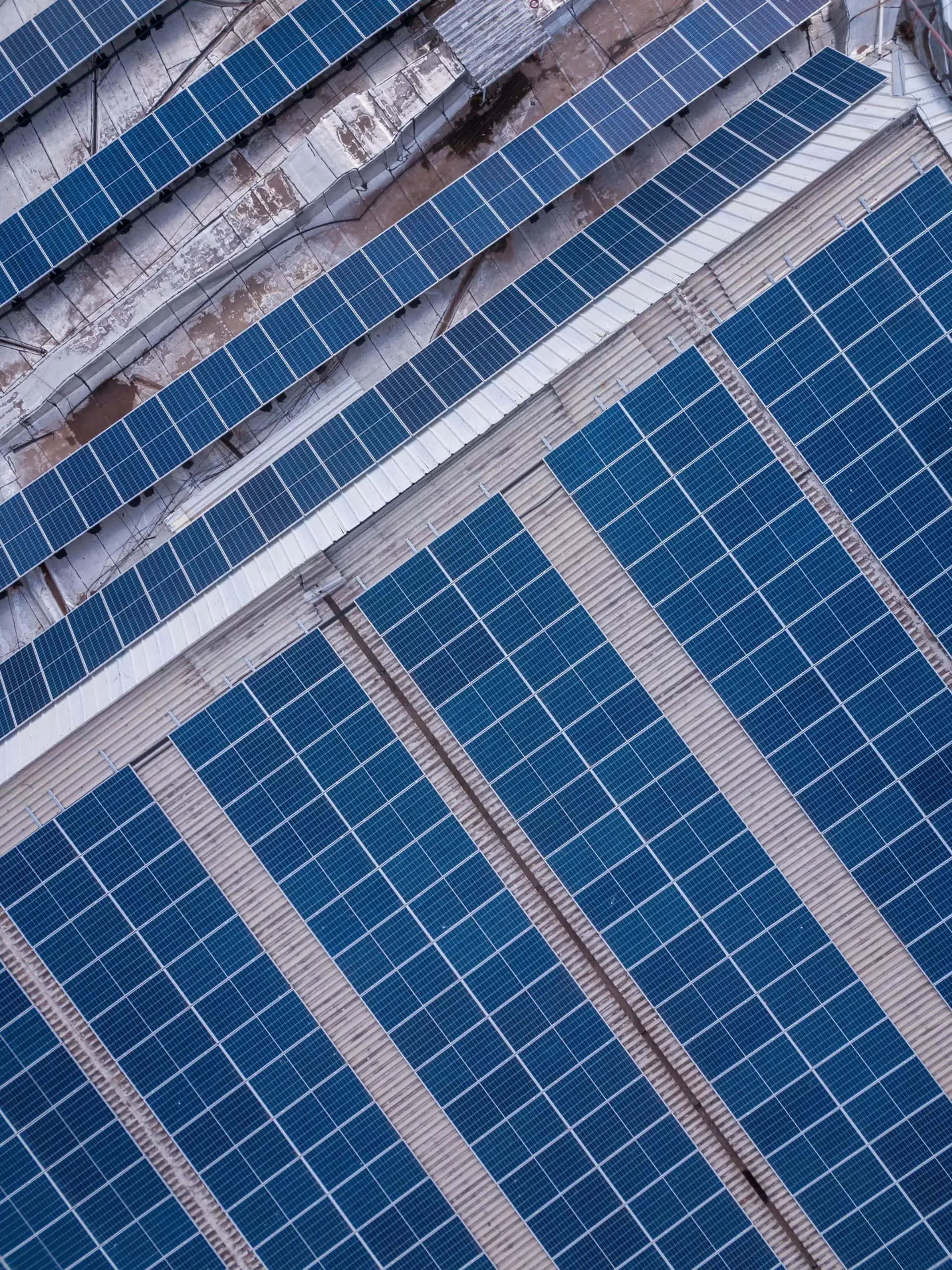 Close up shot of a business’ solar panel that is used to power best security cameras