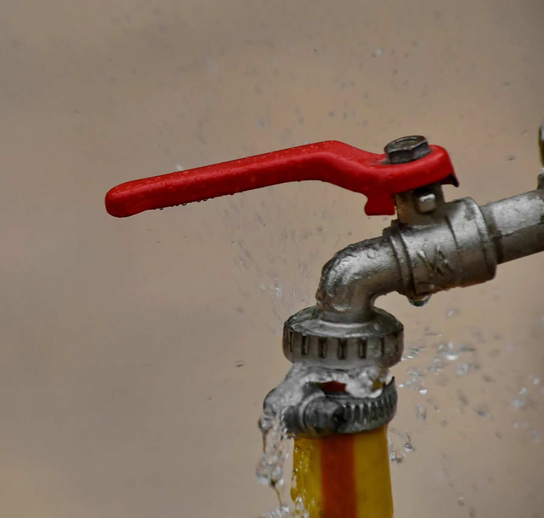 Runny faucet that leaks detected by Verkada sensors