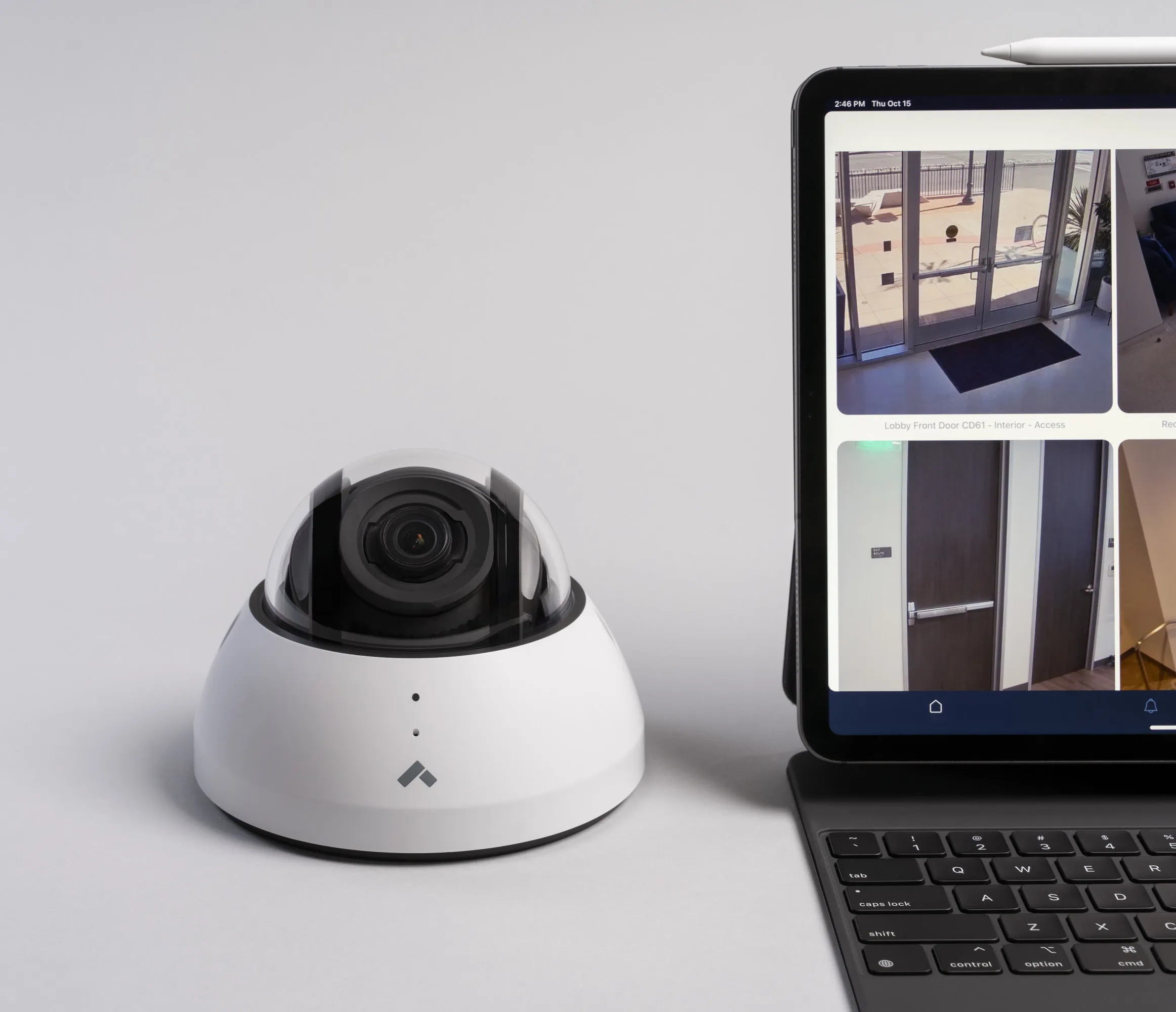 Verkada dome cameras for video surveillance as a service