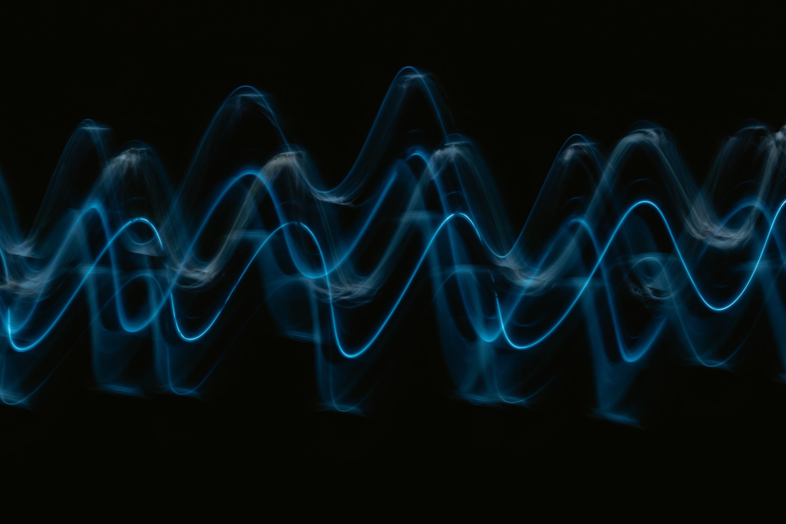 Sound waves from audio surveillance 