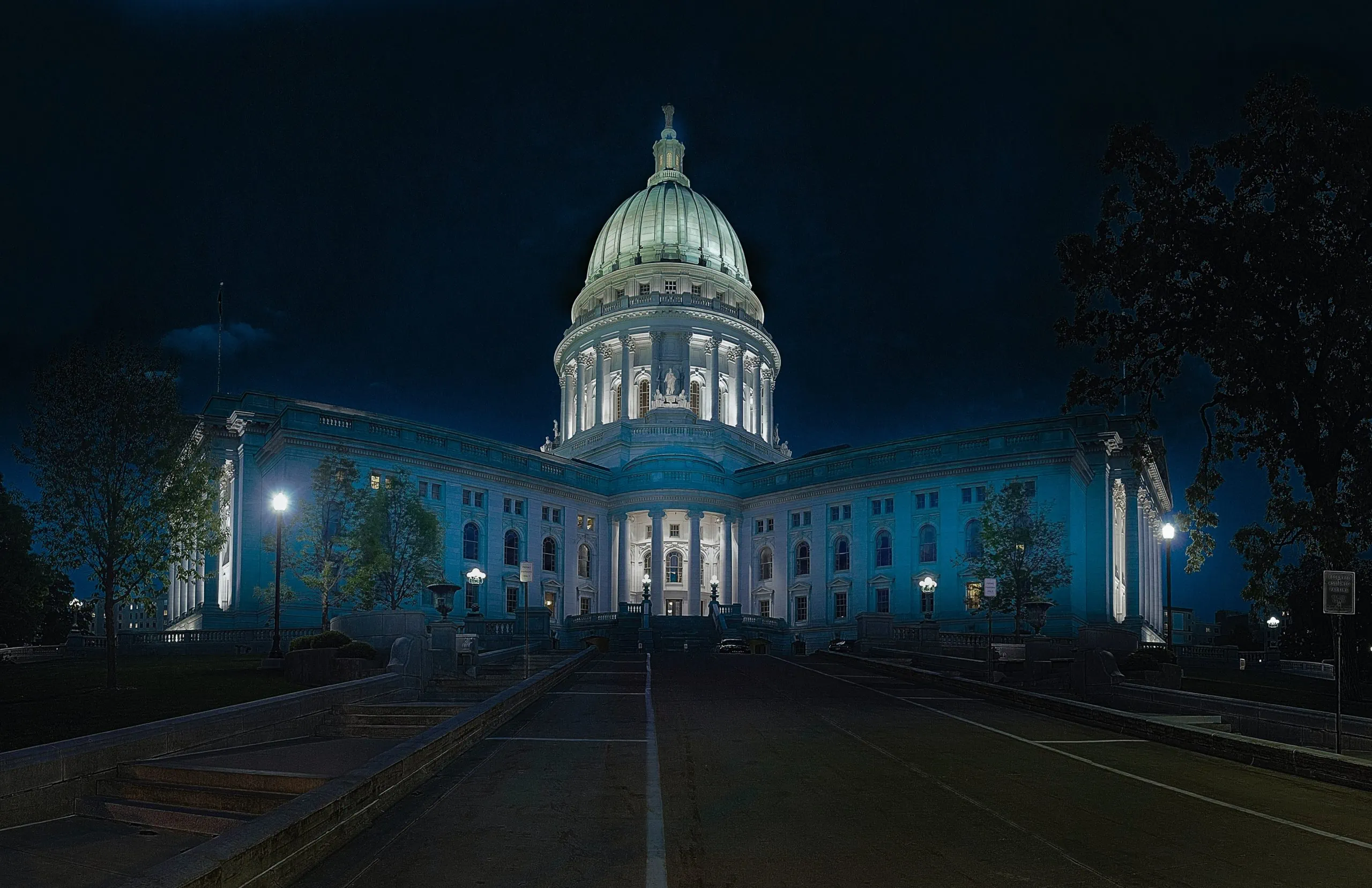 Madison government buildings with video face recognition technology