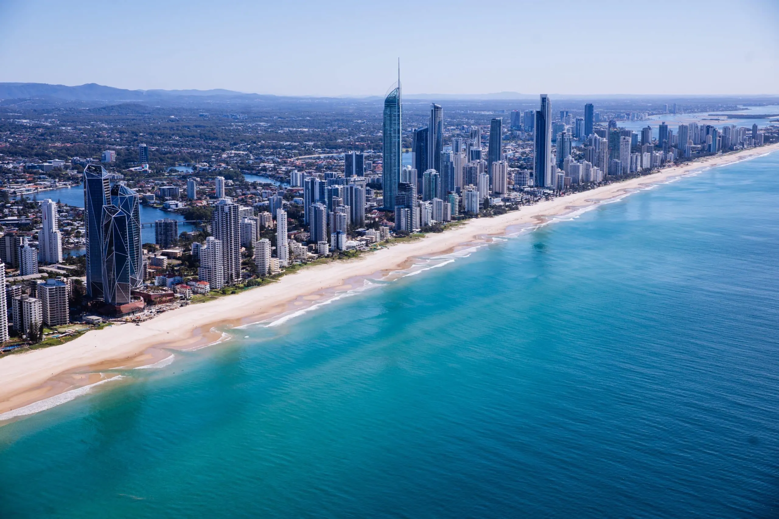 City of the Gold Coast with enterprises that have security cameras