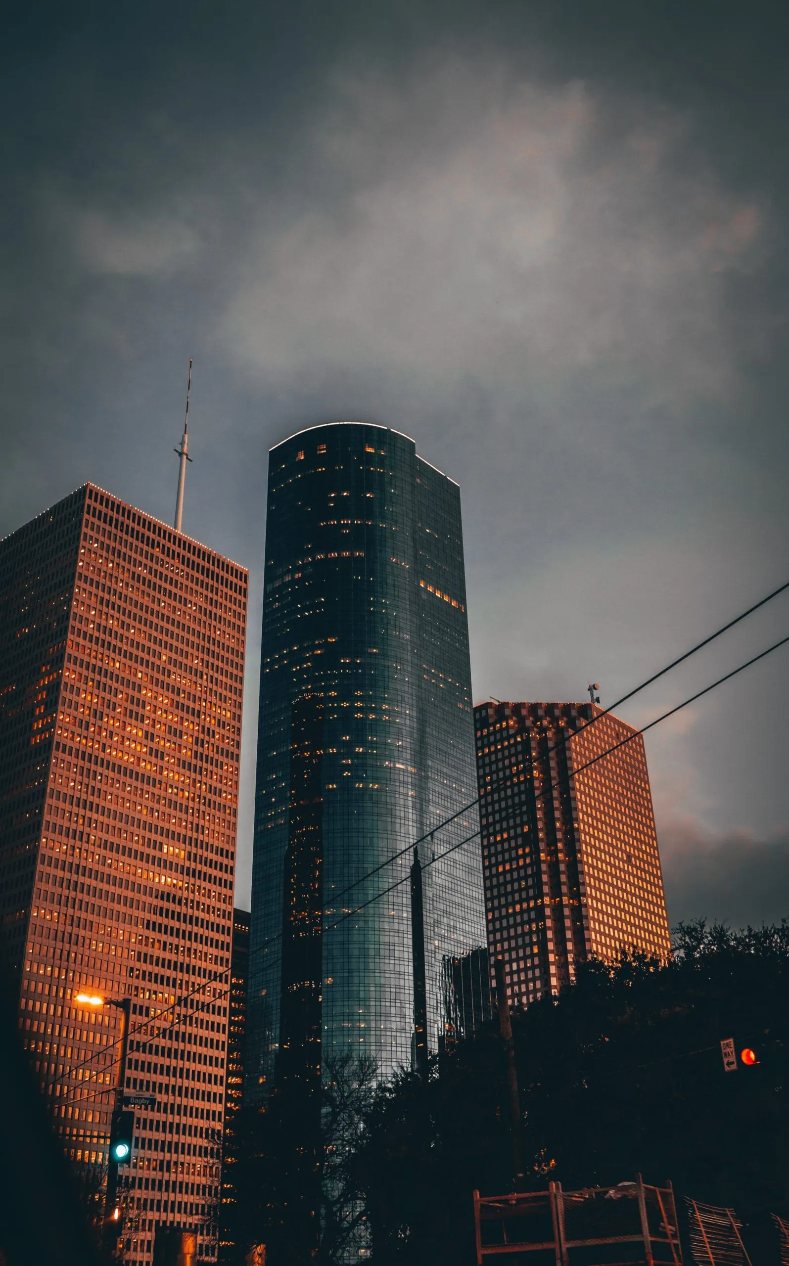 Downtown Houston enterprises with security cameras