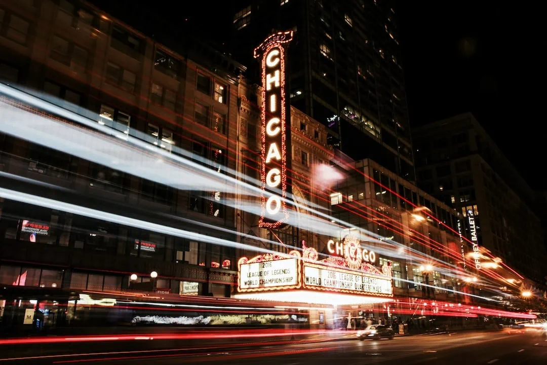 Chicago theater protected by security camera system