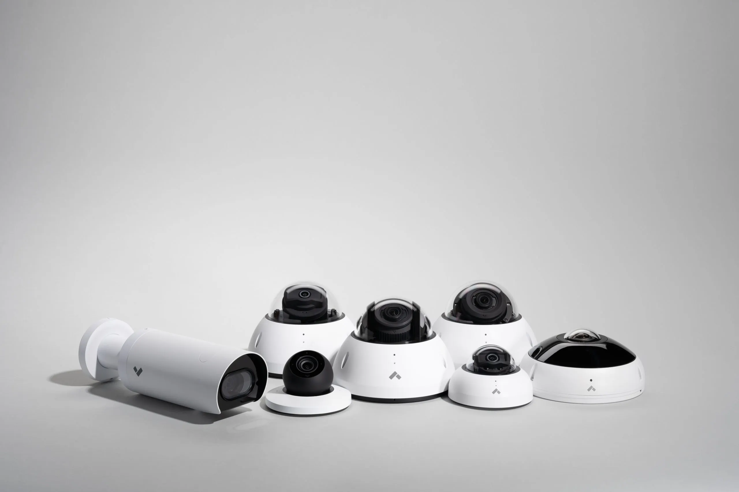 Verkada security camera family for a business in Melville