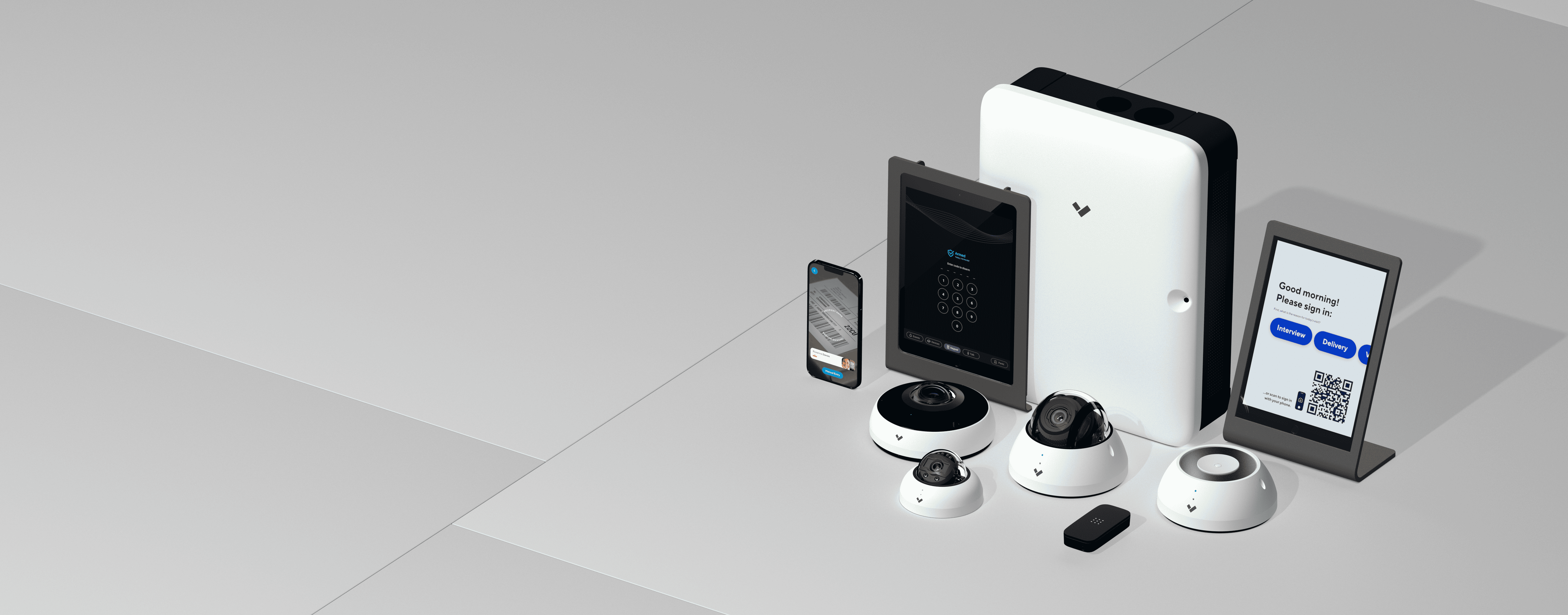 Verkada security device family including the CF81-E