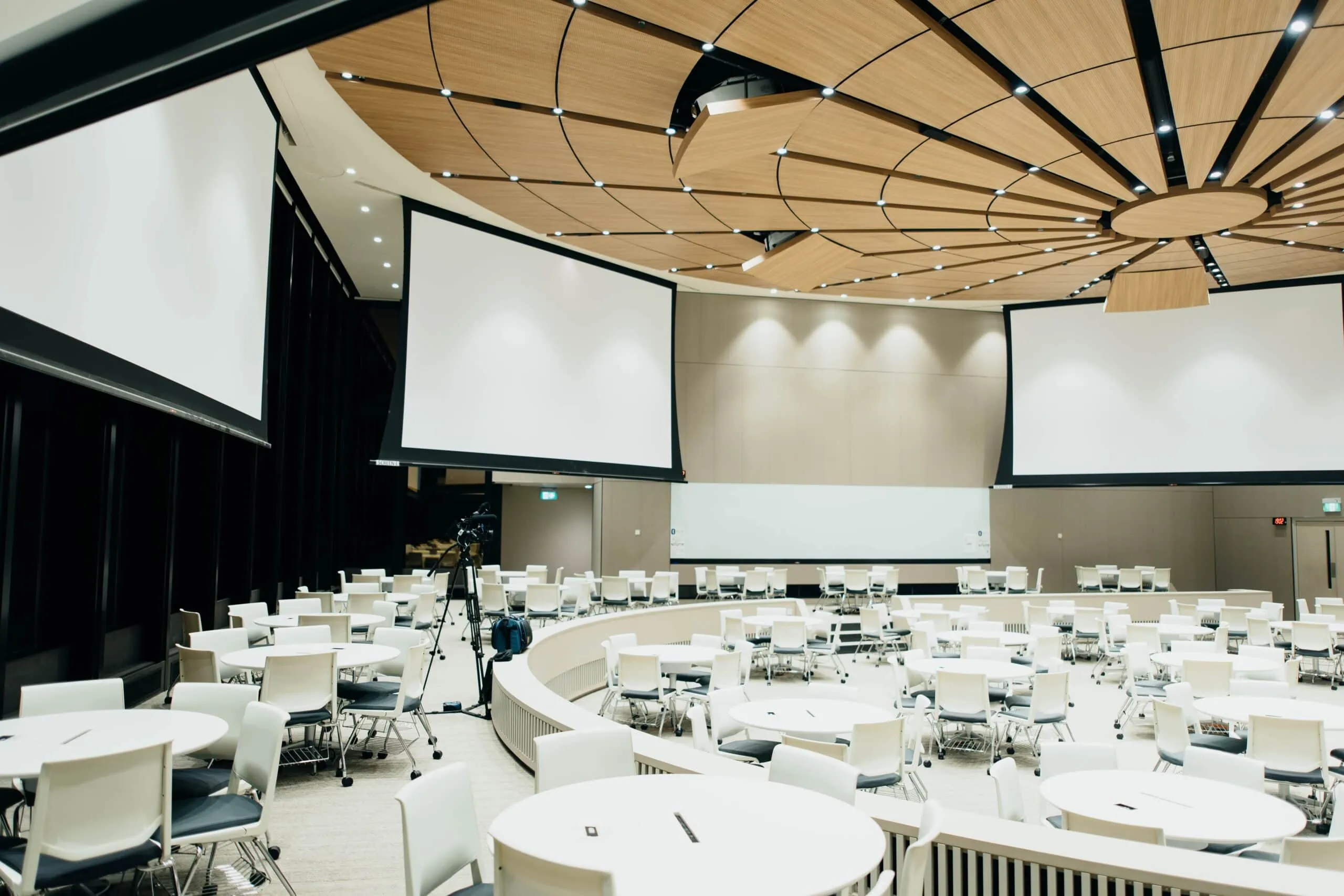 Event space protected by event cameras